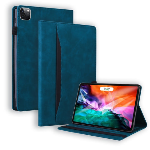 Business Shockproof Horizontal Flip Leather Case with Holder & Card Slots & Photo Frame & Pen Slot & Sleep / Wake-up Function, For iPad 9.7 2018 & 2017 / Pro 9.7 / Air 2, For iPad 10.2 2019 & 2020 / Pro 10.5 inch, For iPad Mini 5 / 4 / 3 / 2 / 1       ...