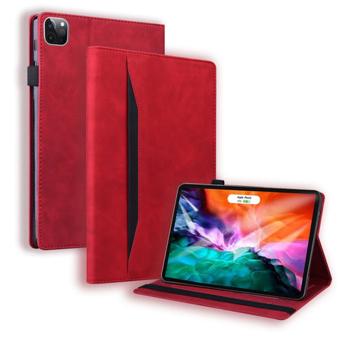 Business Shockproof Horizontal Flip Leather Case with Holder & Card Slots & Photo Frame & Pen Slot & Sleep / Wake-up Function, For iPad 9.7 2018 & 2017 / Pro 9.7 / Air 2, For iPad 10.2 2019 & 2020 / Pro 10.5 inch, For iPad Mini 5 / 4 / 3 / 2 / 1       ...