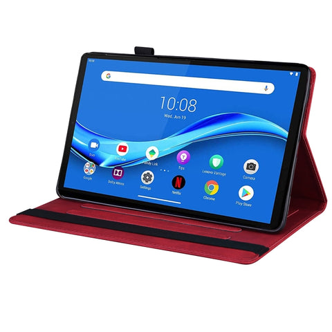 Business Shockproof Horizontal Flip Leather Case with Holder & Card Slots & Photo Frame & Pen Slot, For Lenovo Tab M8 FHD TB-8505F / TB-8705X 8.0 inch, For Lenovo Tab M10 HD Gen 2 TB-X306F, For Lenovo Tab P11 TB-J606F                                   ...
