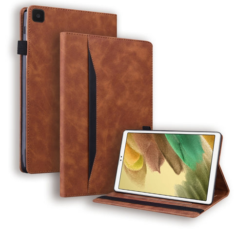 Business Shockproof Horizontal Flip Leather Case with Holder & Card Slots & Photo Frame & Pen Slot, For Lenovo Tab M8 FHD TB-8505F / TB-8705X 8.0 inch, For Lenovo Tab M10 HD Gen 2 TB-X306F, For Lenovo Tab P11 TB-J606F                                   ...