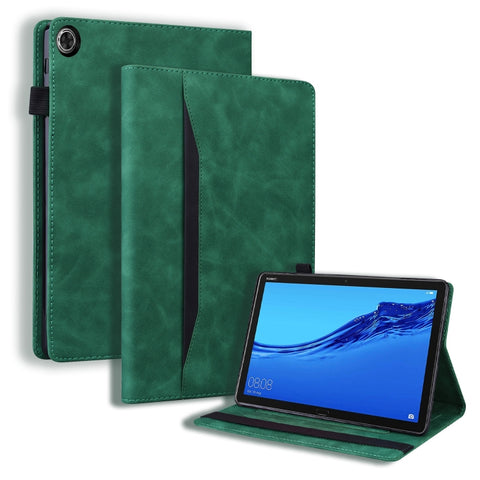 Business Shockproof Horizontal Flip Leather Case with Holder & Card Slots & Photo Frame & Pen Slot, For Lenovo Tab M8 FHD TB-8505F / TB-8705X 8.0 inch, For Lenovo Tab M10 HD Gen 2 TB-X306F, For Lenovo Tab P11 TB-J606F                                   ...
