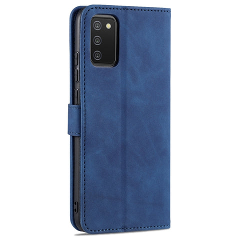 AZNS Skin Feel Calf Texture Horizontal Flip Leather Case with Card Slots & Holder & Wallet, For Samsung Galaxy A02, For Samsung Galaxy A02s