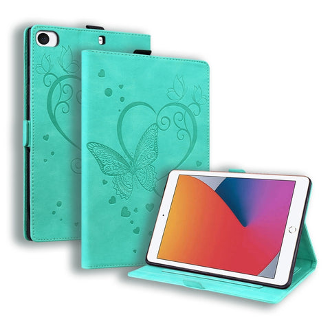Love Butterfly Pattern Horizontal Flip Leather Case with Holder & Sleep / Wake-up Function, For iPad 9.7 (2017) (2018) / Air 2 Pro, For iPad 10.2 2021 / 2020 / 2019 / Air (2019) / 10.2 (2020), For iPad Mini 1 / 2 / 3 / 4 / 5                            ...