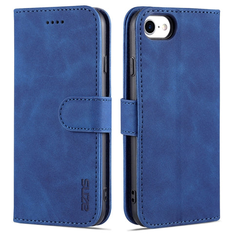AZNS Skin Feel Calf Texture Horizontal Flip Leather Case with Card Slots & Holder & Wallet, For iPhone 6, For iPhone 7 Plus / 8 Plus, For iPhone 7 / 8 / SE (2020)