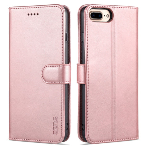 AZNS Skin Feel Calf Texture Horizontal Flip Leather Case with Card Slots & Holder & Wallet, For iPhone 6, For iPhone 7 Plus / 8 Plus, For iPhone 7 / 8 / SE (2020)