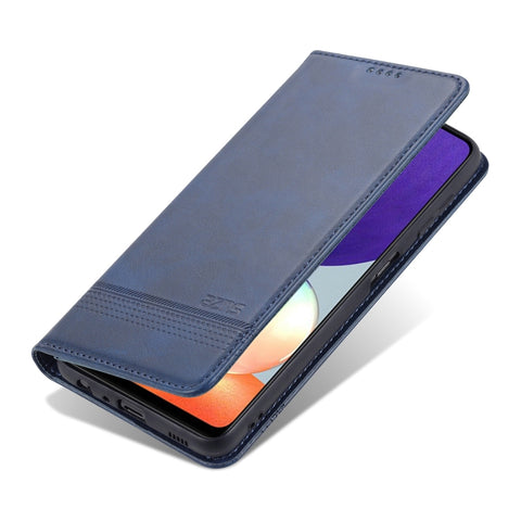 AZNS Magnetic Calf Texture Horizontal Flip Leather Case with Card Slots & Holder & Wallet, For Samsung Galaxy A22 4G, For Samsung Galaxy A22 5G