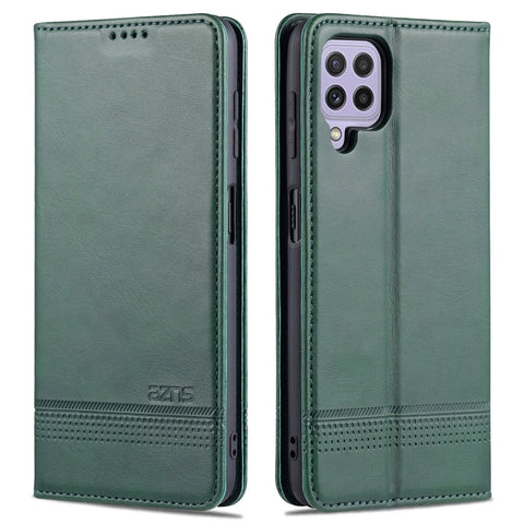 AZNS Magnetic Calf Texture Horizontal Flip Leather Case with Card Slots & Holder & Wallet, For Samsung Galaxy A22 4G, For Samsung Galaxy A22 5G