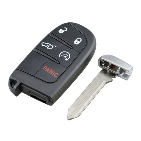5-button Car Key M3N40821302 433MHZ 46 Chip for Jeep Grand Cherokee, For Jeep Grand Cherokee
