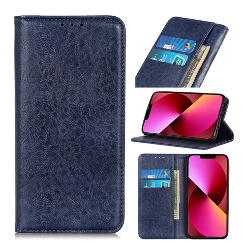Magnetic Crazy Horse Texture Horizontal Flip Leather Case with Holder & Card Slots & Wallet, For iPhone 13 mini, For iPhone 13, For iPhone 13 Pro, For iPhone 13 Pro Max, For Nokia C10 / C20