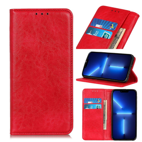 Magnetic Crazy Horse Texture Horizontal Flip Leather Case with Holder & Card Slots & Wallet, For iPhone 13 mini, For iPhone 13, For iPhone 13 Pro, For iPhone 13 Pro Max, For Nokia C10 / C20
