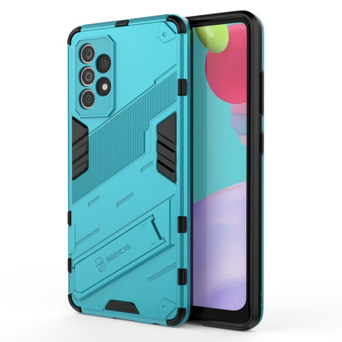 Punk Armor 2 in 1 PC + TPU Shockproof Case with Invisible Holder, For vivo Y37 / V21e 4G, For Samsung Galaxy A52 5G