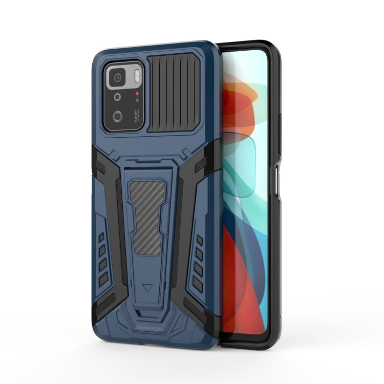 War Chariot Series Armor All-inclusive Shockproof PC + TPU Protective Case with Invisible Holder, For Xiaomi Redmi Note 10 Pro 5G, For Samsung Galaxy A22 4G, For OnePlus 9 Pro