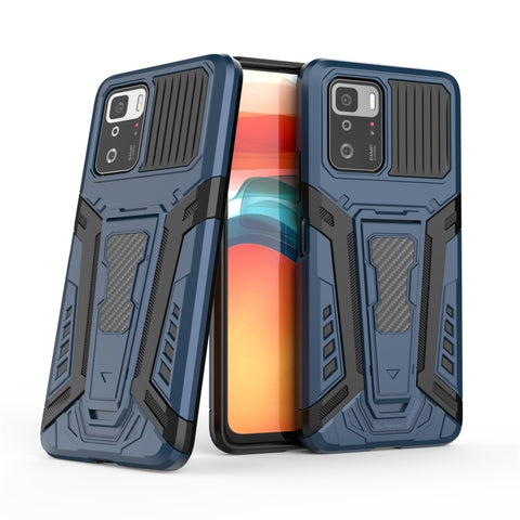 War Chariot Series Armor All-inclusive Shockproof PC + TPU Protective Case with Invisible Holder, For Xiaomi Redmi Note 10 Pro 5G, For Samsung Galaxy A22 4G, For OnePlus 9 Pro