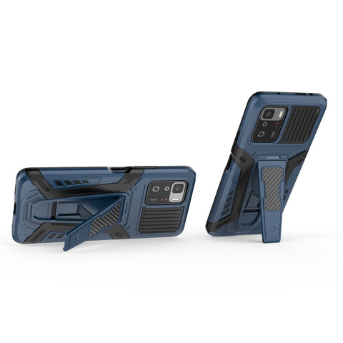 War Chariot Series Armor All-inclusive Shockproof PC + TPU Protective Case with Invisible Holder, For Xiaomi Redmi Note 10 Pro 5G, For Samsung Galaxy A22 4G, For OnePlus 9 Pro