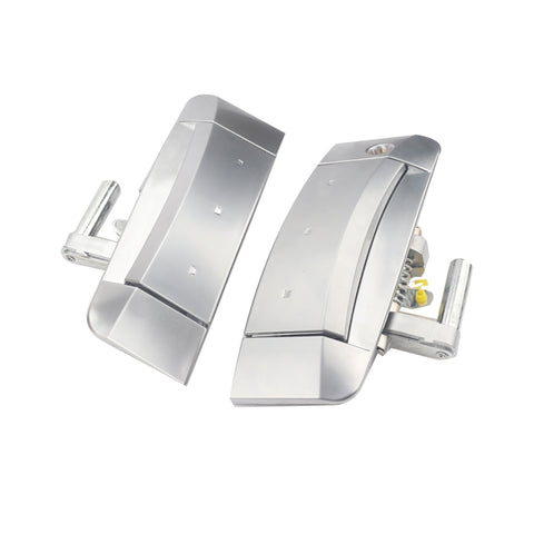 A5924 1 Pair Car Door Outside Handle 80607-CD41E+80606-CD01E for Nissan 350Z 2003-2009, CP-2593, CP-2592