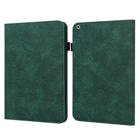 Lace Flower Embossing Pattern Horizontal Flip Leather Case with Holder & Card Slots & Wallet & Photo Frame & Sleep / Wake-up Function, For iPad 9.7 2018 / 9.7  2017 / Air 2 / Air, For iPad mini  2019 / 4 / 3 / 2 / 1, For iPad Pro 10.5 2017 / 10.2 2019 ...