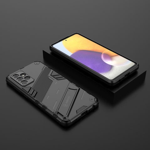 Punk Armor 2 in 1 PC + TPU Shockproof Case with Invisible Holder, For vivo V21e 5G, For Samsung Galaxy A72 5G / 4G