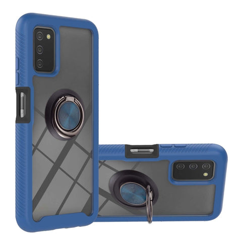 Starry Sky Solid Color Series Shockproof PC + TPU Protective Case with Ring Holder & Magnetic Function, For Google Pixel 6, For Google Pixel 6 Pro, For Samsung Galaxy A03s 166mm