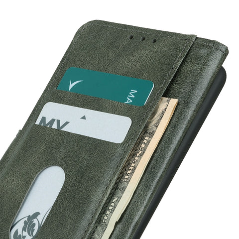 Mirren Crazy Horse Texture Horizontal Flip Leather Case with Holder & Card Slots & Wallet, For Samsung Galaxy M32