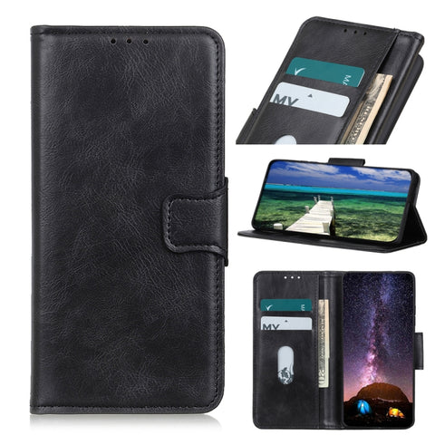 Mirren Crazy Horse Texture Horizontal Flip Leather Case with Holder & Card Slots & Wallet, For Samsung Galaxy M32