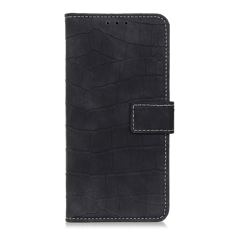 Crocodile Texture Horizontal Flip Leather Case with Holder & Card Slots & Wallet, For Samsung Galaxy M32