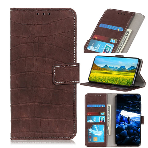 Crocodile Texture Horizontal Flip Leather Case with Holder & Card Slots & Wallet, For Samsung Galaxy M32