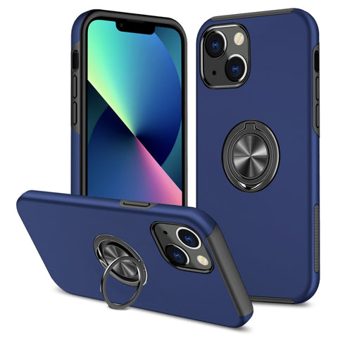 PC + TPU Shockproof Magnetic Protective Case with Invisible Ring Holder, For iPhone 13 mini, For iPhone 13, For iPhone 13 Pro, For iPhone 13 Pro Max