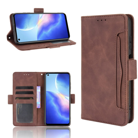 Skin Feel Calf Pattern Horizontal Flip Leather Case with Holder & Card Slots & Photo Frame, For Blackview A90, For Umidigi A11