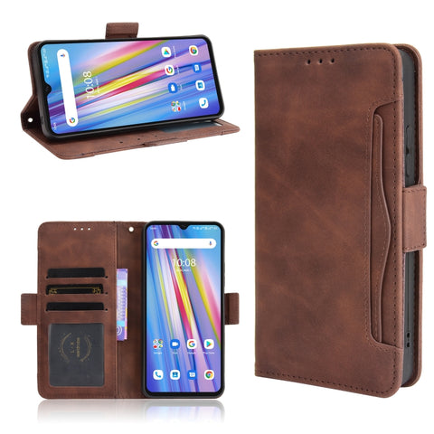 Skin Feel Calf Pattern Horizontal Flip Leather Case with Holder & Card Slots & Photo Frame, For Blackview A90, For Umidigi A11