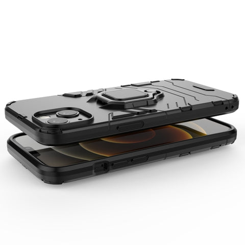 Shockproof PC + TPU Protective Case with Magnetic Ring Holder, For iPhone 13 mini, For iPhone 13, For iPhone 13 Pro, For iPhone 13 Pro Max
