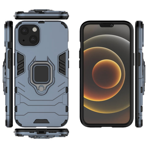 Shockproof PC + TPU Protective Case with Magnetic Ring Holder, For iPhone 13 mini, For iPhone 13, For iPhone 13 Pro, For iPhone 13 Pro Max