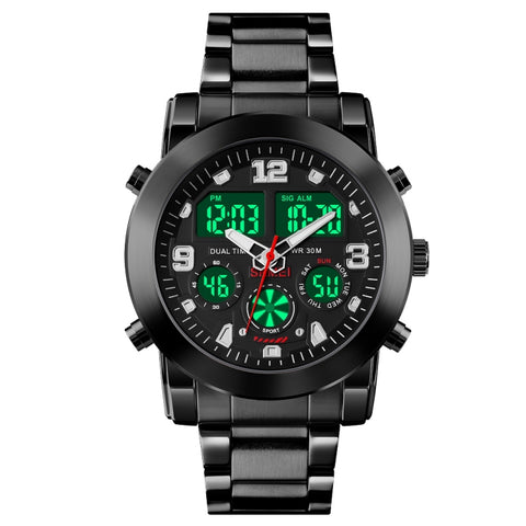 SKMEI 1642 Three-time Display Luminous Electronic Watch, Support Alarm Clock