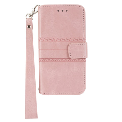 Embossed Striped Magnetic Buckle PU + TPU Horizontal Flip Leather Case with Holder & Card Slot & Wallet & Photo Frame & Sling, For Samsung Galaxy S20 FE 5G, For Samsung Galaxy S21 5G, For Samsung Galaxy S21+ 5G, For Samsung Galaxy S21 Ultra 5G         ...