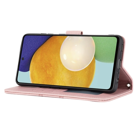 Embossed Striped Magnetic Buckle PU + TPU Horizontal Flip Leather Case with Holder & Card Slot & Wallet & Photo Frame & Sling, For Samsung Galaxy S20 FE 5G, For Samsung Galaxy S21 5G, For Samsung Galaxy S21+ 5G, For Samsung Galaxy S21 Ultra 5G         ...