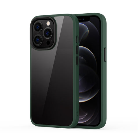 Ming Shield Hybrid Frosted Transparent PC + TPU Scratchproof Shockproof Case, For iPhone 13 mini, For iPhone 13, For iPhone 13 Pro, For iPhone 13 Pro Max