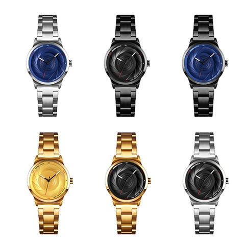 SKMEI 9210 Ladies Business Watch Simple 3D Dial Quartz Watch, For Ladies