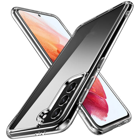 TPU + PC Transparent Shockproof Protective Case, For Samsung Galaxy S21 Ultra 5G, For Samsung Galaxy A12, For Samsung Galaxy A32 5G, For Samsung Galaxy S21 5G, For Samsung Galaxy S21 FE, For Samsung Galaxy S21+ 5G
