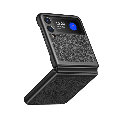 Lychee Texture All Inclusive Shockproof Protective Case, For Samsung Galaxy Z Flip3 5G