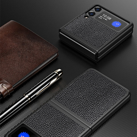 Lychee Texture All Inclusive Shockproof Protective Case, For Samsung Galaxy Z Flip3 5G