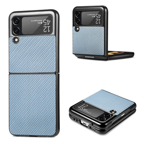Cross Pattern Slim PC Protective Case, For Samsung Galaxy Z Flip3 5G, For Samsung Galaxy Z Fold3 5G