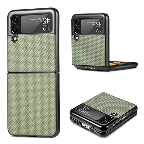 Cross Pattern Slim PC Protective Case, For Samsung Galaxy Z Flip3 5G, For Samsung Galaxy Z Fold3 5G