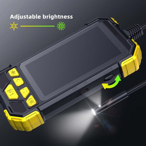 Y19 3.9mm Dual Lens Hand-held Hard-wire Endoscope with 4.3-inch IPS Color LCD Screen, 2m, 3.5m, 5m, 10m