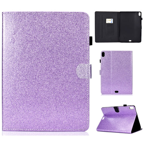 Varnish Glitter Powder Horizontal Flip Leather Case with Holder & Card Slot, For iPad Mini 1/2/3/4/5, For iPad Pro 9.7, For iPad Pro 11 (2018)