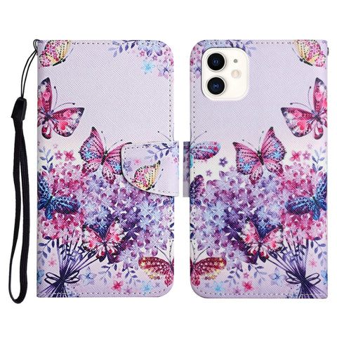 Painted Pattern Horizontal Flip Leather Case with Holder & Card Slot & Wallet, For iPhone 11, For iPhone XS Max, For iPhone XR