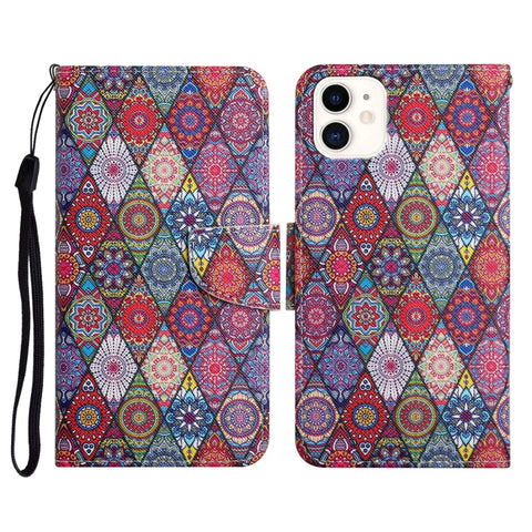 Painted Pattern Horizontal Flip Leather Case with Holder & Card Slot & Wallet, For iPhone 11, For iPhone XS Max, For iPhone XR