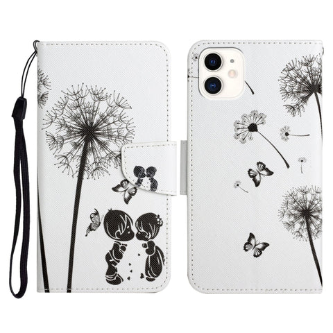 Painted Pattern Horizontal Flip Leather Case with Holder & Card Slot & Wallet, For iPhone 11, For iPhone XS Max, For iPhone XR