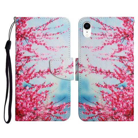 Painted Pattern Horizontal Flip Leather Case with Holder & Card Slot & Wallet, For iPhone 11, For iPhone XS Max, For iPhone XR