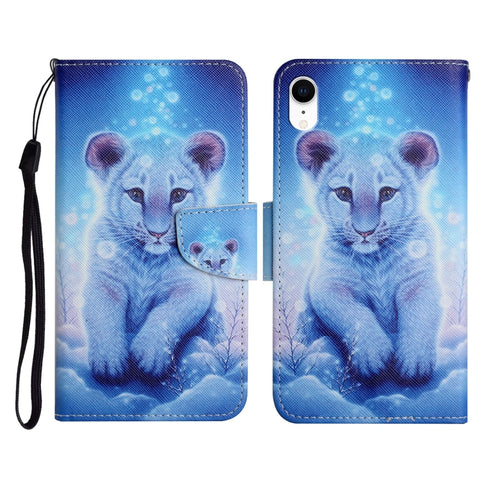 Painted Pattern Horizontal Flip Leather Case with Holder & Card Slot & Wallet, For iPhone 11, For iPhone XS Max, For iPhone XR
