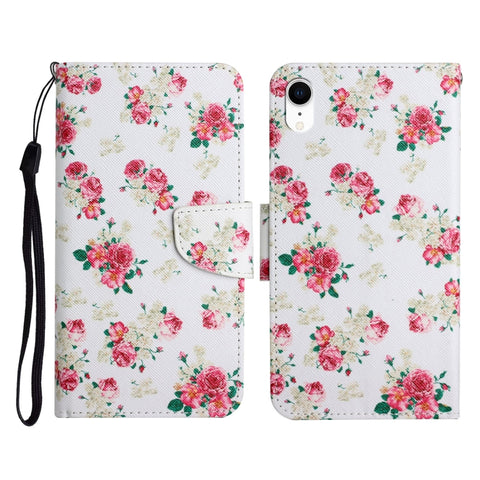 Painted Pattern Horizontal Flip Leather Case with Holder & Card Slot & Wallet, For iPhone 11, For iPhone XS Max, For iPhone XR