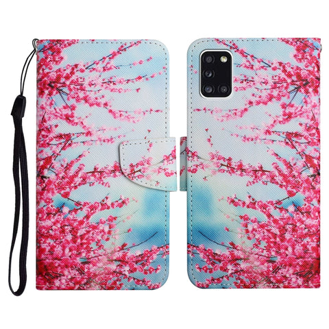 Painted Pattern Horizontal Flip Leather Case with Holder & Card Slot & Wallet, For Samsung Galaxy A31, For Samsung Galaxy A32 4G